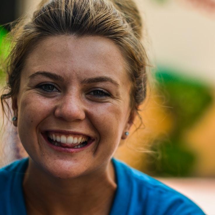 Portrait of Nova Sterling, group coordinator and fusion cooking expert